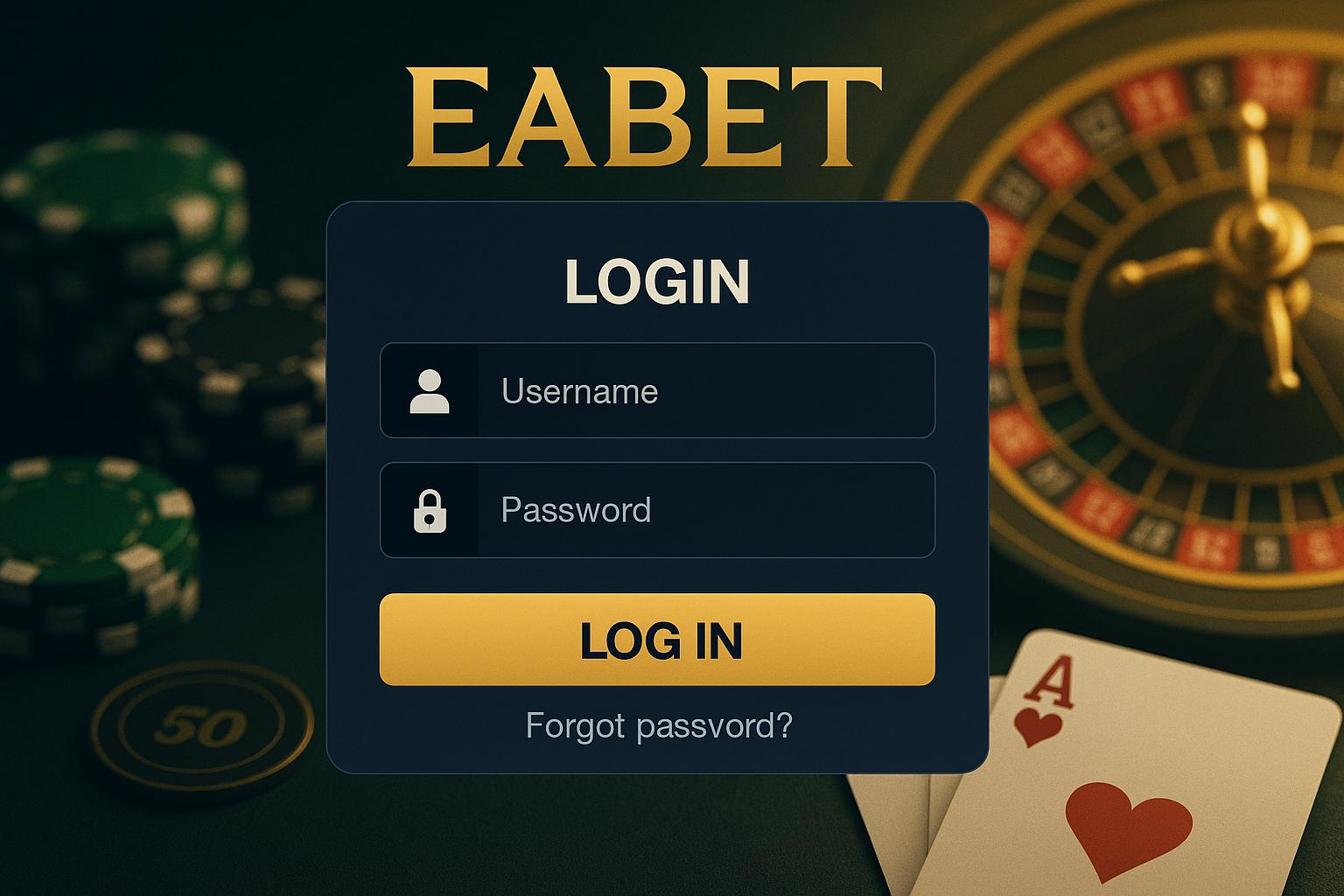 Login no Cassino EABET